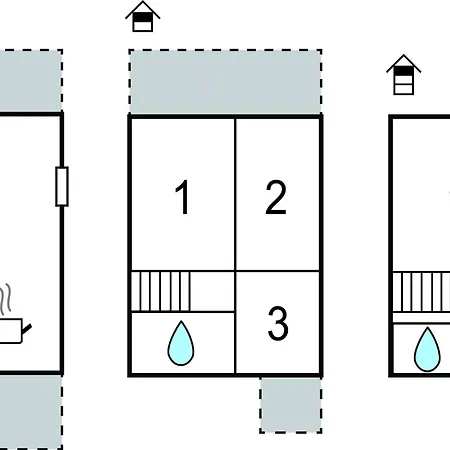 Σπίτι διακοπών 3 Bedroom In